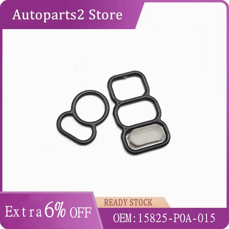 15825-P0A-015 36172-P0A-005 2 Pcs/Set VTEC Solenoid Gasket Fit For Honda Accord 1994-2000