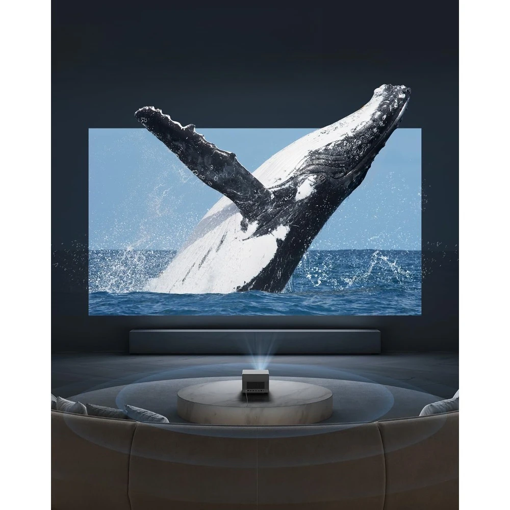 

Проектор для домашнего кинотеатра Ultra HD 4K, 2300 люмен, Dolby Vision, Wi-Fi, Bluetooth, 3D