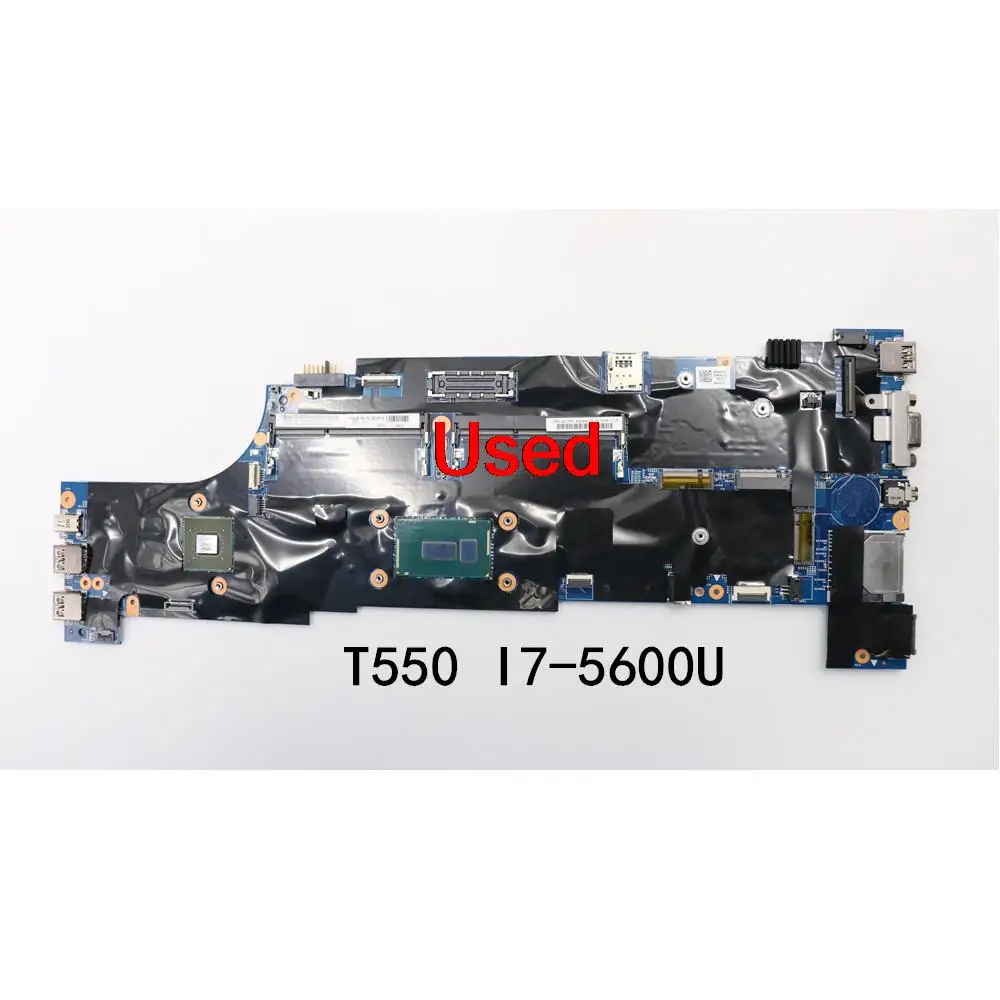 Used For Lenovo ThinkPad T550 Laptop Motherboard CPU I7-5600 SWG FRU 00UR110 00UR111 00JT410 00UR109 00JT402 00UR108 00JT401