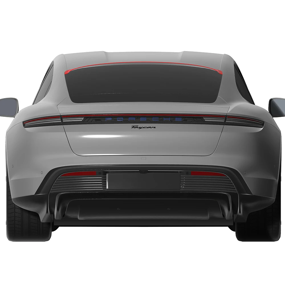 

For Porsche Taycan 2020--2024 Year Roof Spoiler Rear Wing Body Kit Accessories