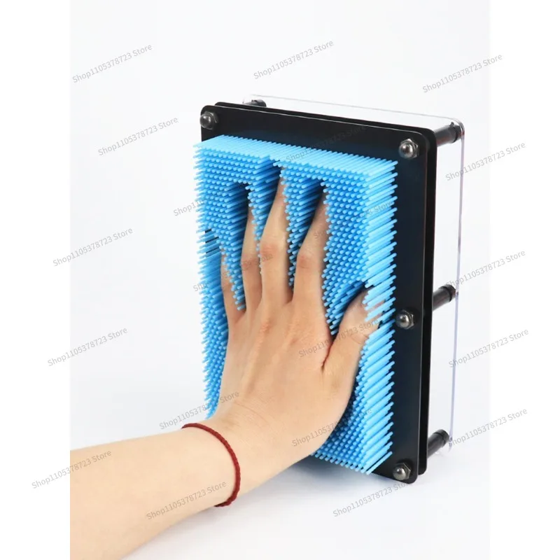 Three-dimensional Changeable Needle Painting Three-dimensional Magic Needle Carving Hand Model Creative Children's Birthday Gift
