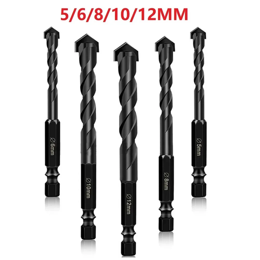 Brand New Home & Garden Tile Bit Drilling Tool Brick Wear Resistant Cemented Carbide Wood Ceramic YG6X Alloy 1pc