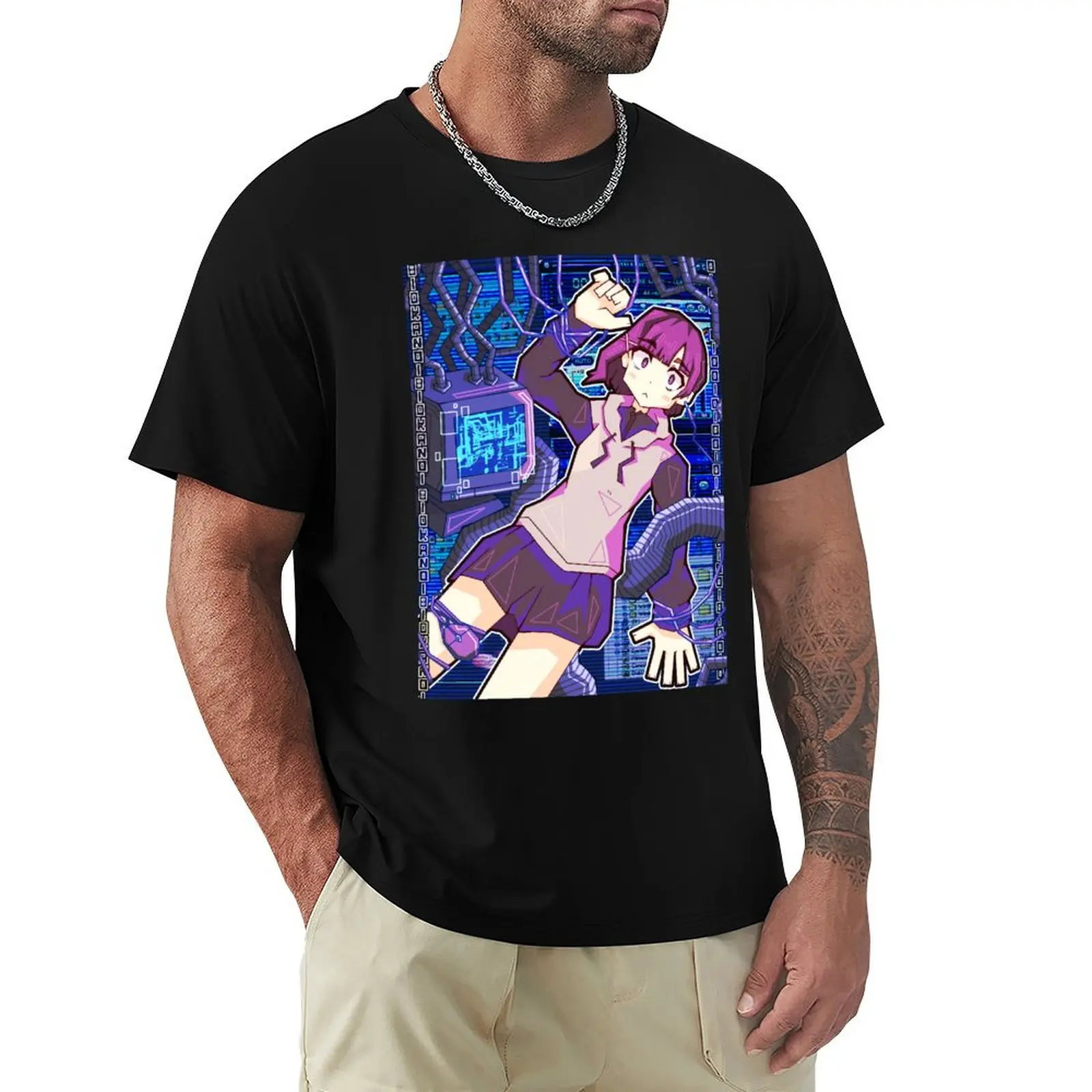 

LETS ALL LOVE LAIN T-Shirt graphics luxury t-shirt mens graphic t-shirts anime