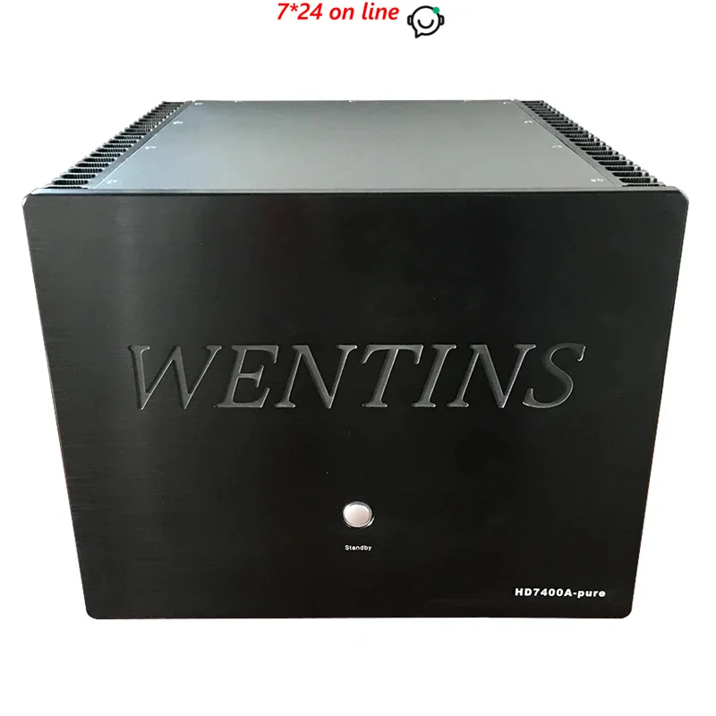 W-014 WENTINS HD7400A-puro 7 canais por canal 400W amplificador de potência pura tensão de home theater 220V/50Hz