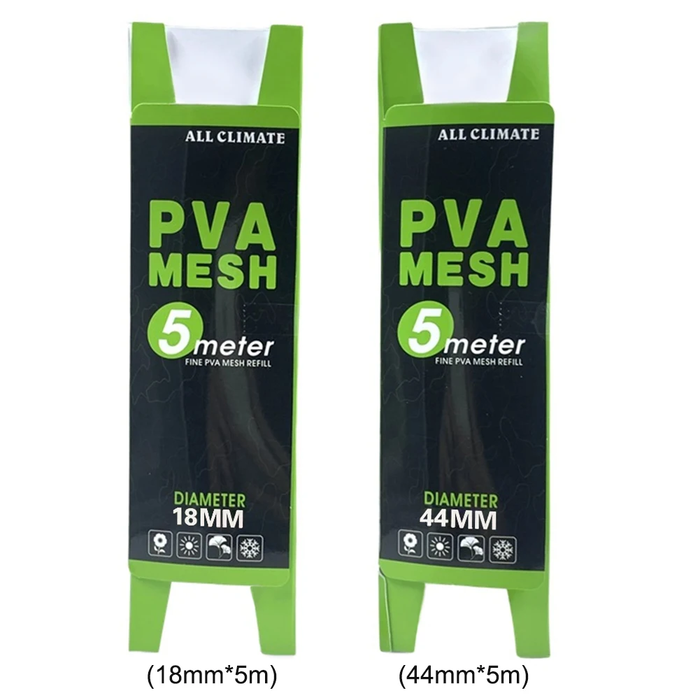 PVA الكارب الصيد شبكة الصيد إغراء شبكة أنبوب معالجة للذوبان في الماء الملء تخزين الطعم أكياس أدوات صيد الأسماك العالمية #3