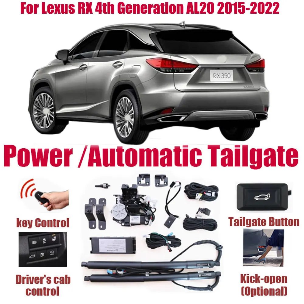 

For Lexus RX 4th Generation AL20 2015-2022 Car Automatic Lifting kit Opening Trunk Intelligent Electric Lift Tailgate
