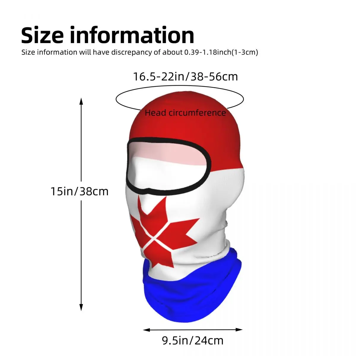 Mordovia Flag Balaclava Full Face Mask Breathable Motorcycle Winter Warm Full Cover Caps Neck Windproof Dustproof Cycling Caps