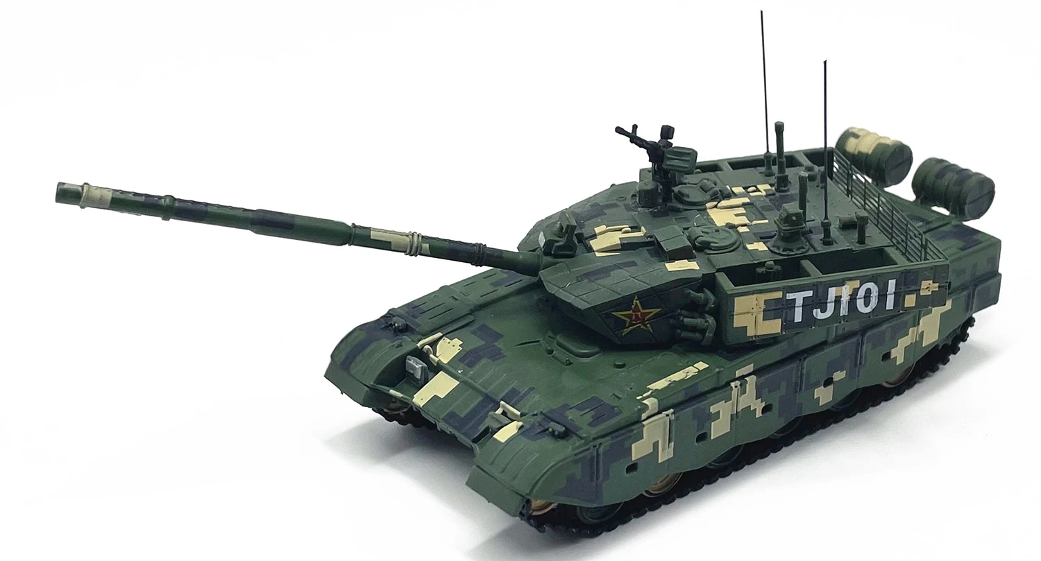 1: 72 China ZTZ-99A main battle tank model  Digital camouflage  Alloy body model Vehicle body number is delivered randomly