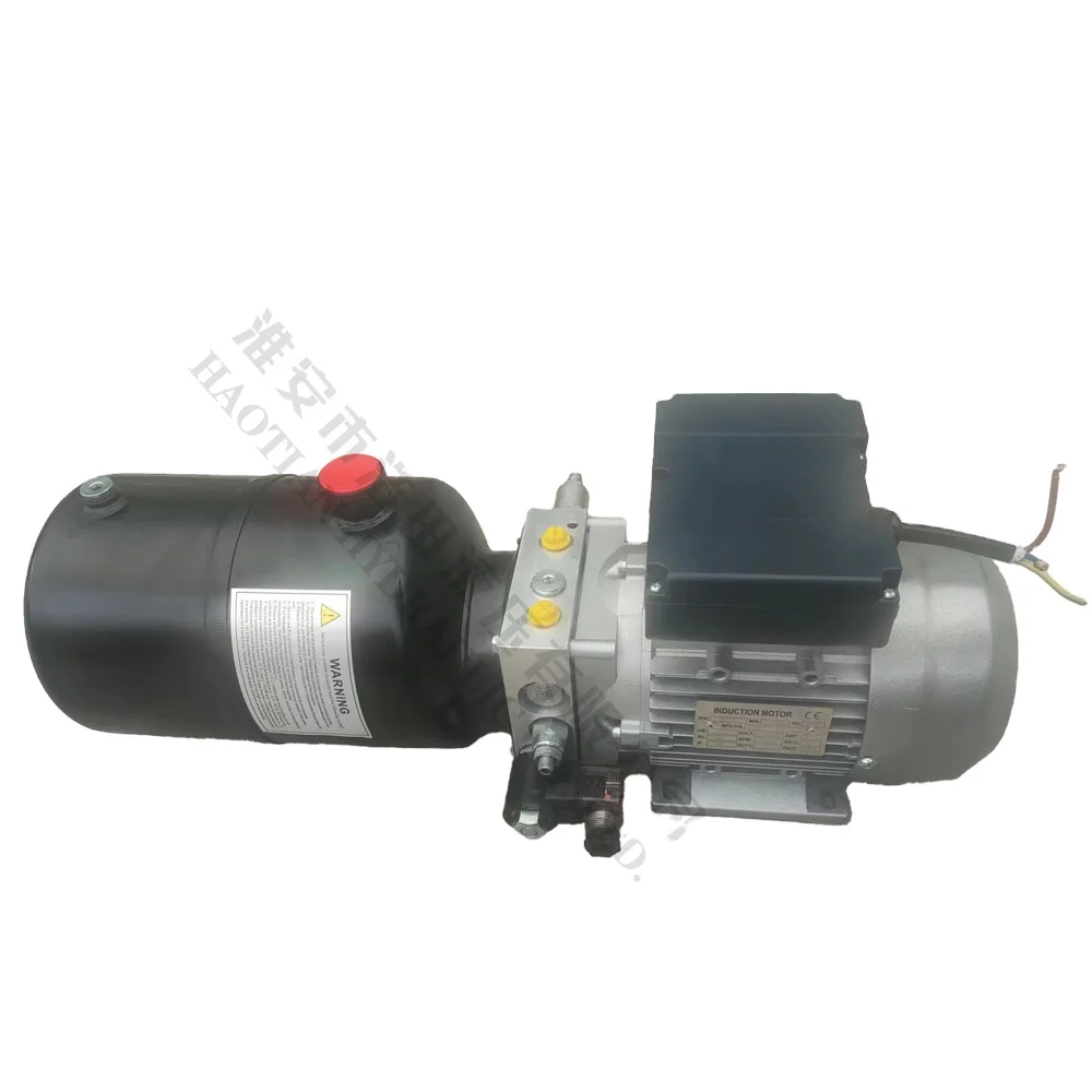 Customized 115/230V Install Dock Leveler Manufacture AC High Speed 6cc Flow Hydraulic Motor Packs