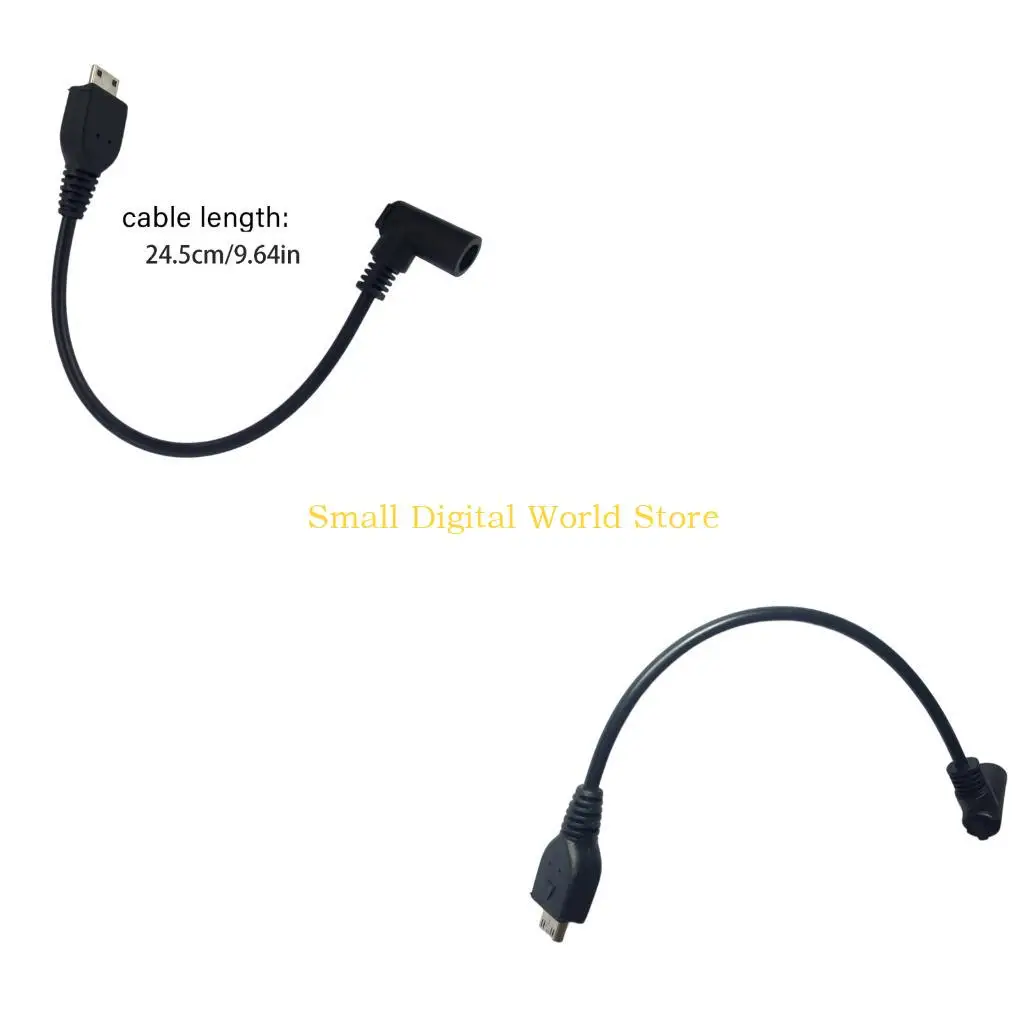 77UB Secure Locking Elbow Charging Cable Adapter for VX680/VX670 Wireless Terminals Eliminating Charging Dock Need