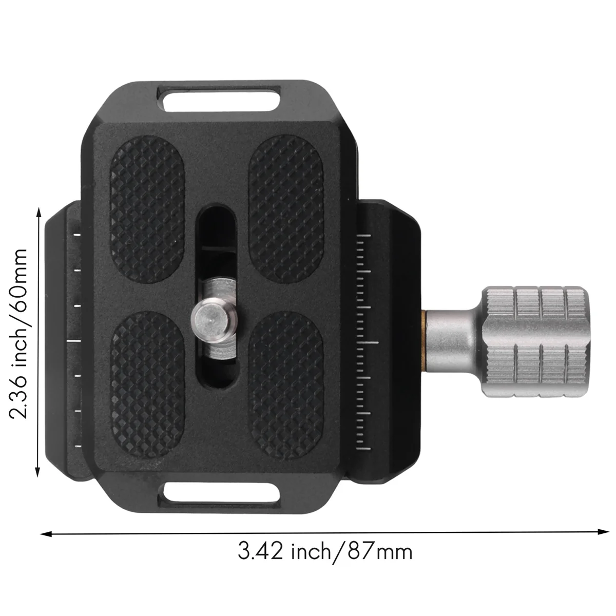ABDX-Quick Release Quick Release Clamp Clip Portable Aluminum Head Quick Change Clamp Head Quick Release