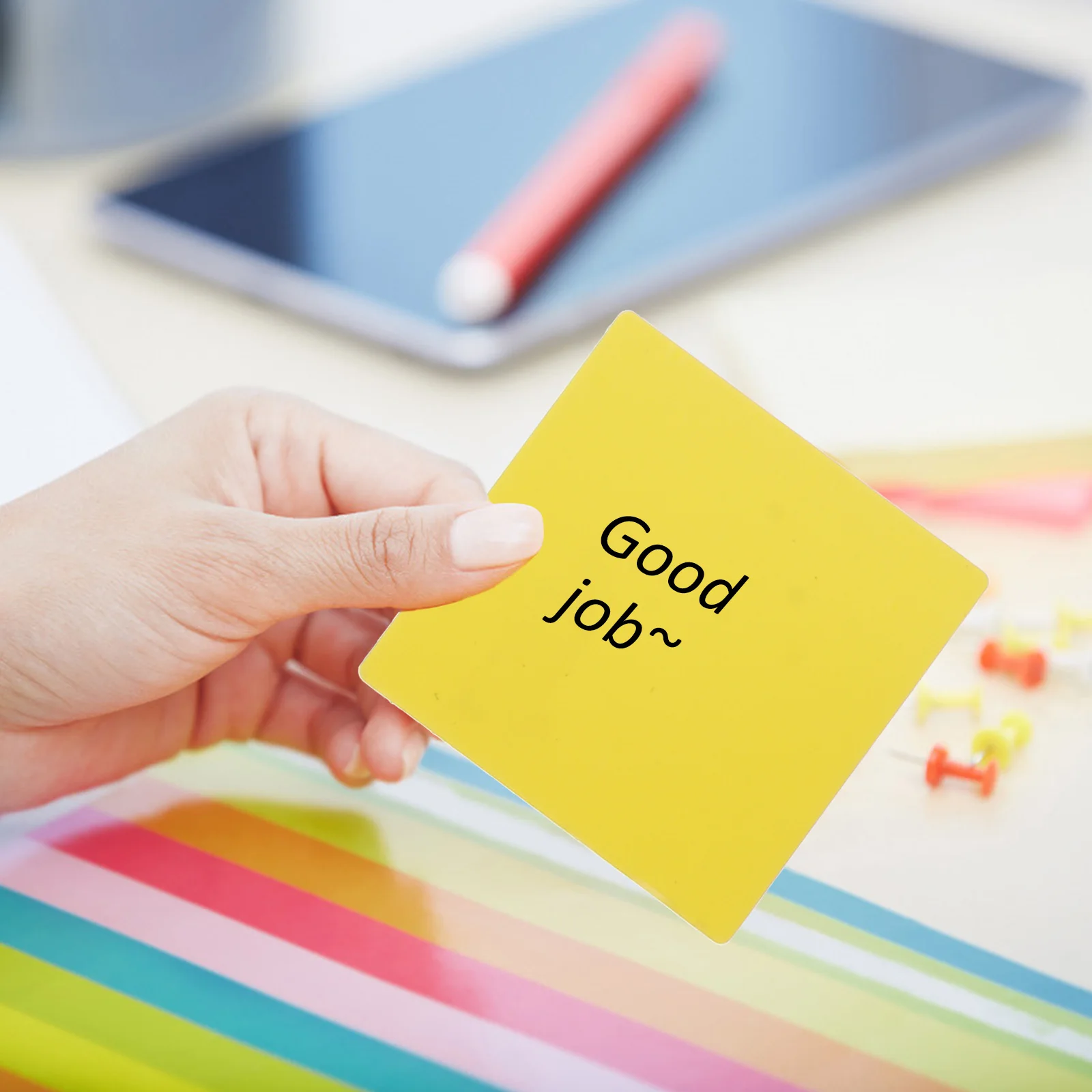 

Reusable Sticky Index Stickers Lightweight Self-Adhesive Memo Notes for Personal Events Work Study Message Stickers
