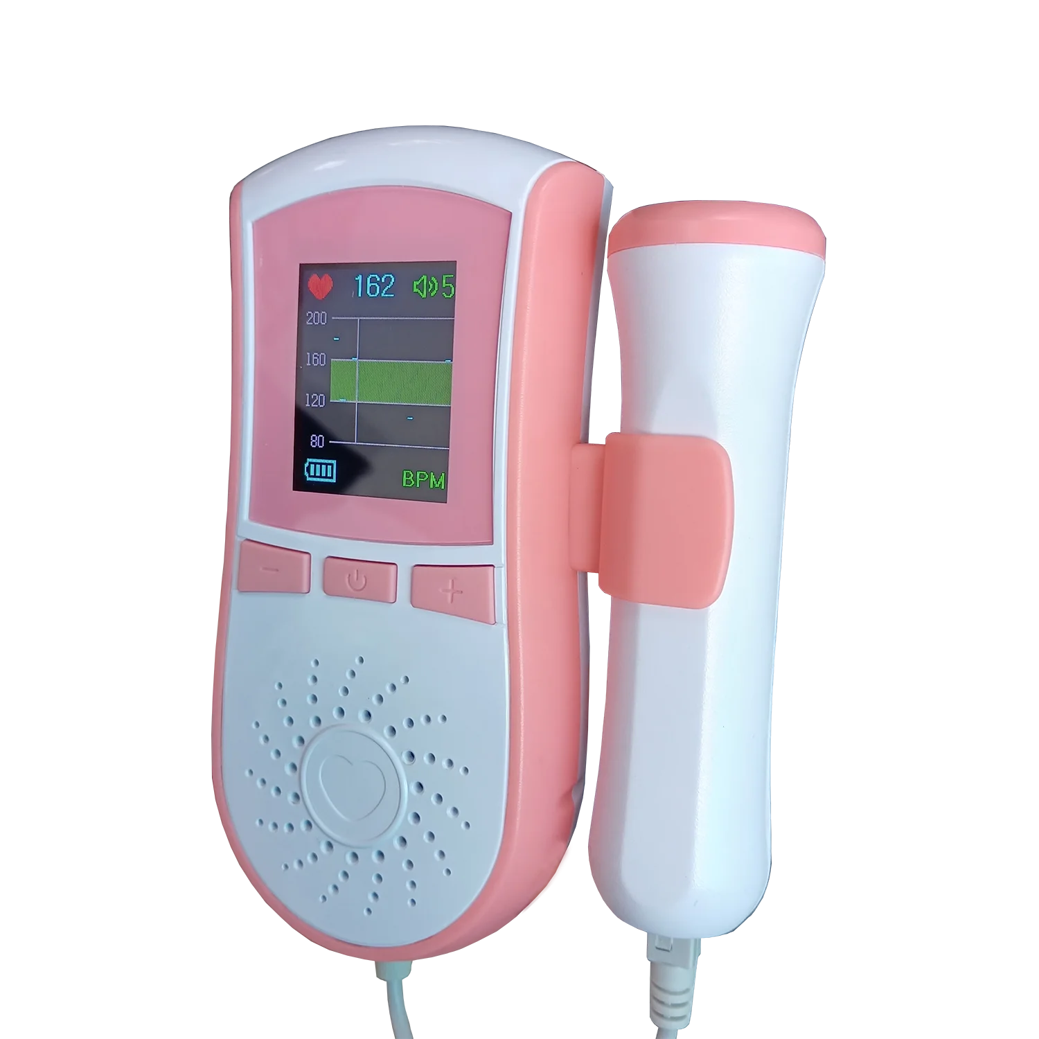 Fetal Doppler Baby Heart Beat Monitor Portable Ultrasound Doppler Baby Heart Rate Monitor For New Mommy