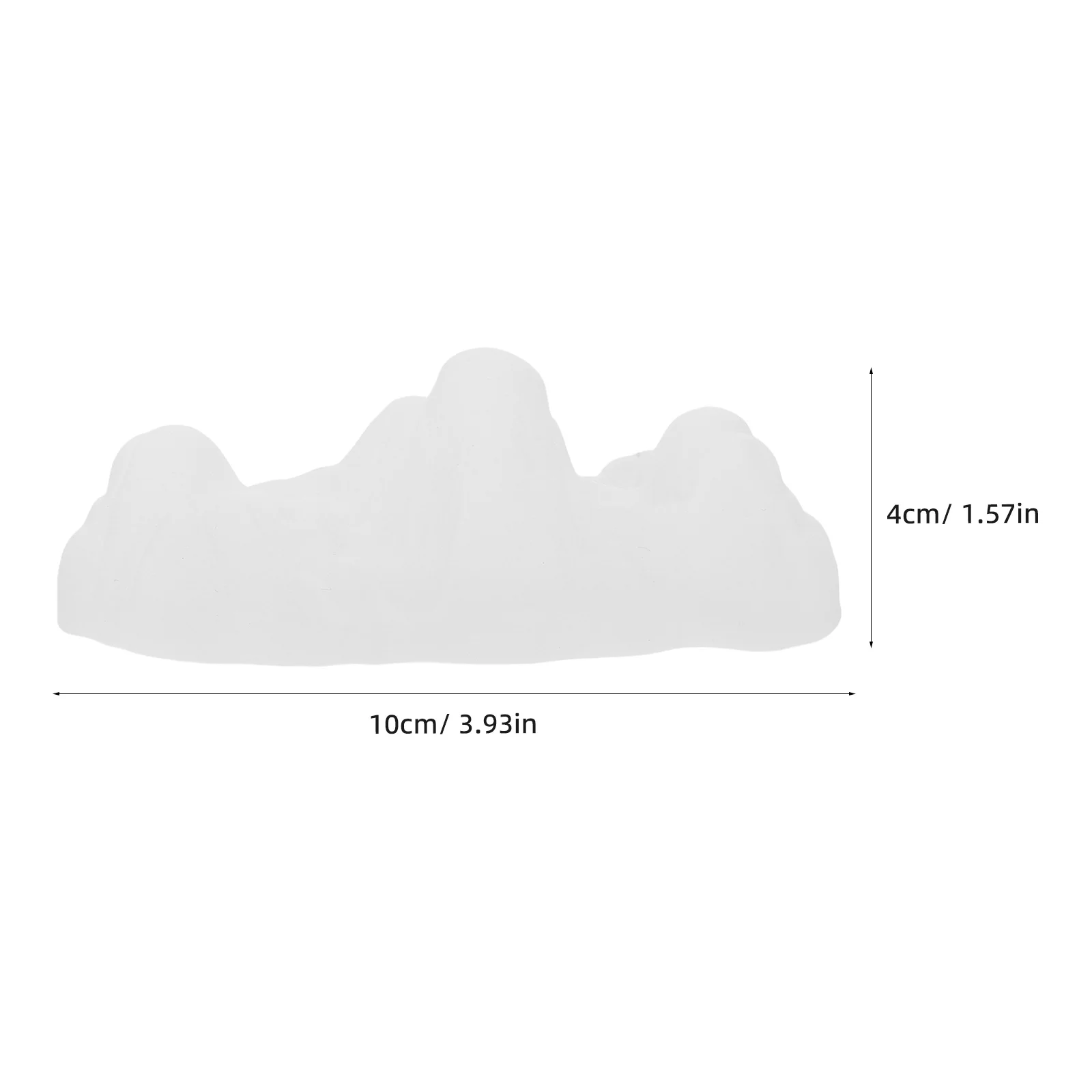 ملحق سطح المكتب الزجاجي ذو الوزن الورقي للخط الفني مع حامل أدوات كتابة قوي بنمط جبل واقعي #4