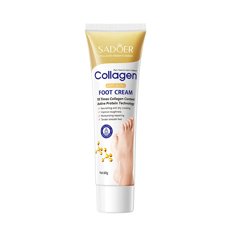 SAODER collagène pied crème pieds soins de la peau hydratant raffermissant nourrissant réparateur pieds crèmes pied produits de soins de la peau