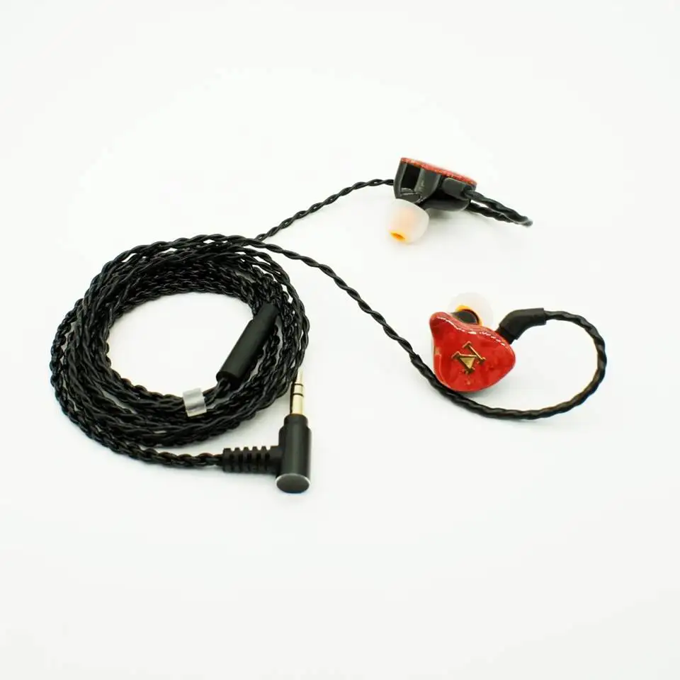 ISN AUDIO NEO 1 10 مللي متر كامل التردد الكربون نانو أنبوب الحجاب الحاجز سائق 2Pin 0.78 مللي متر HiFi IEMS داخل الأذن سماعة