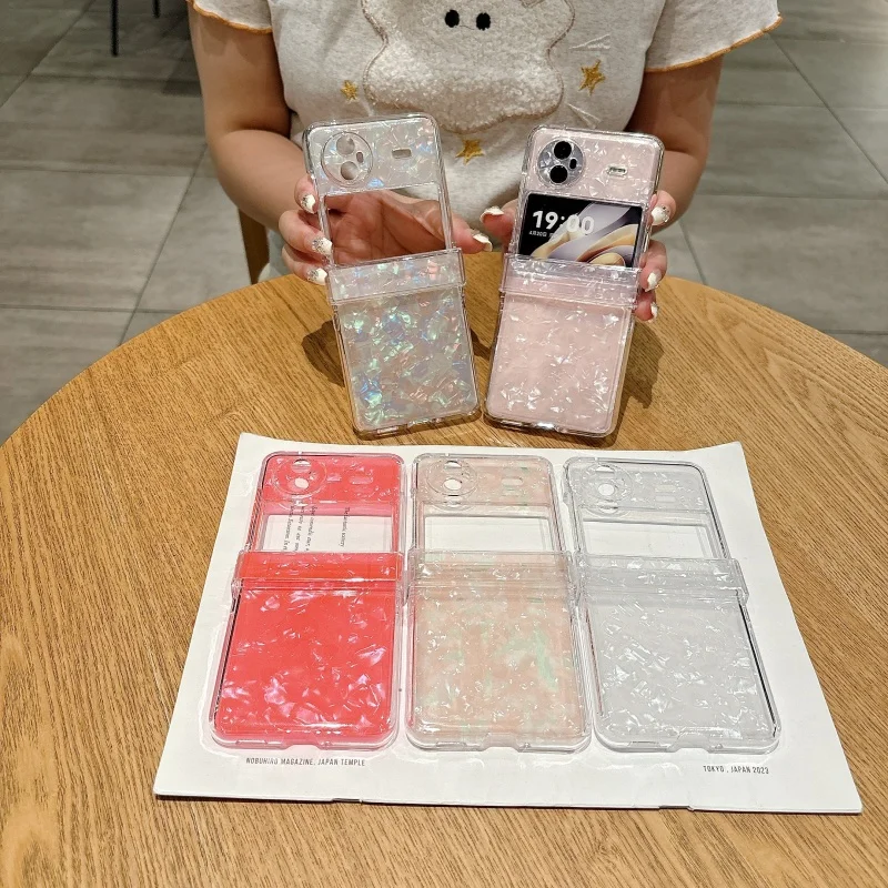 

Phone Case for VIVO X FLIP New Shell Pattern Case for VIVO X FLIP