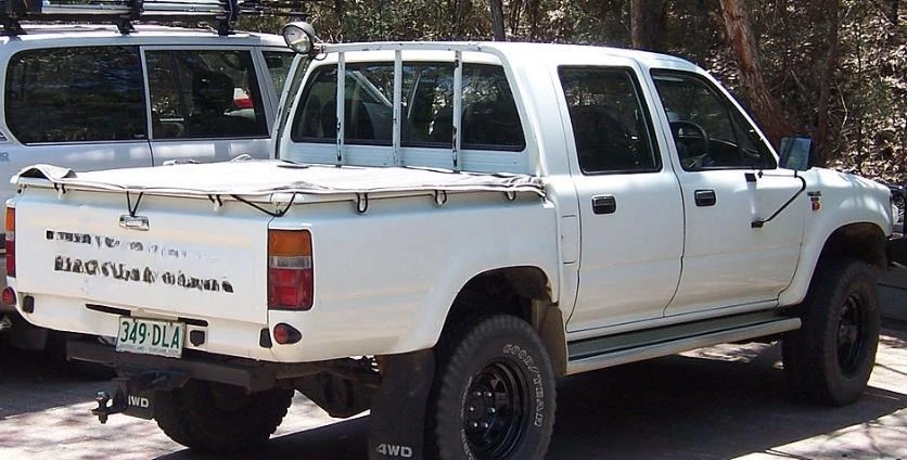 Picture 7: 4 Pcs Weatherstrip Moulding Window Belt for Toyota Hilux 5th Gen 1989-1996 2 Door 68160-89114 for 4runner 75cm N80 N90 N100 N110