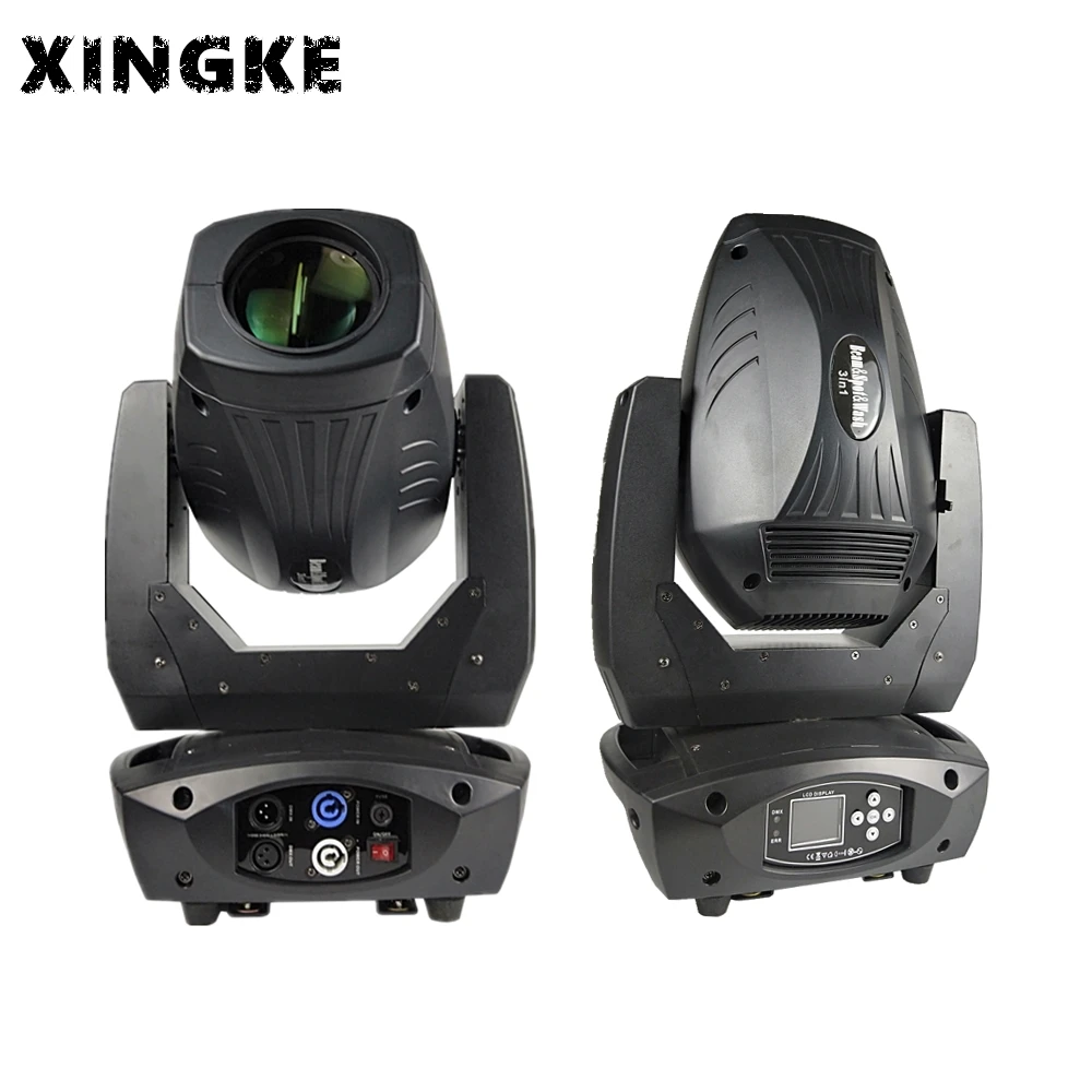 

4Pcs/Lot High power colorful 300w led moving head light beam zoom wash spot 3in1 dmx stage lighting