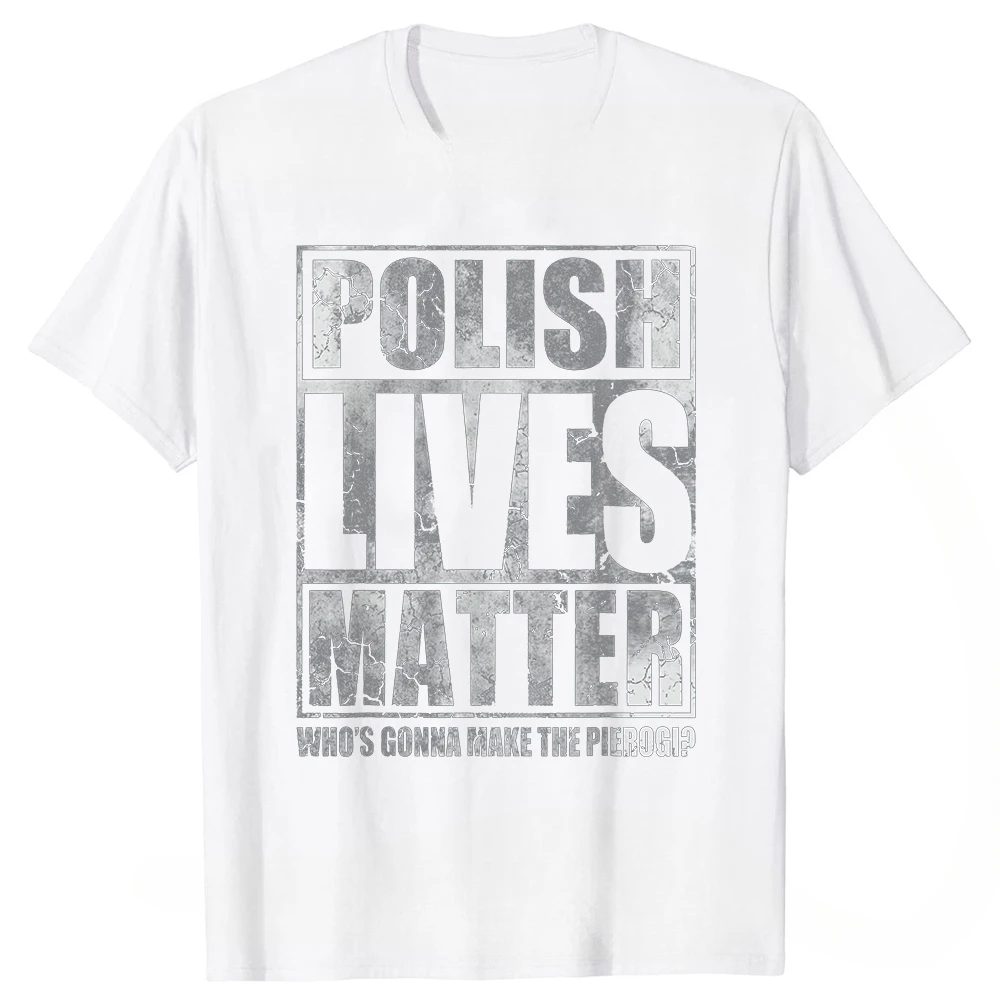 Summer Graphic Cotton Streetwear Poland Polska Gifts T-shirt Men Funny IT'S IN MY DNA Polish Poland Flag  Pride T Shirts