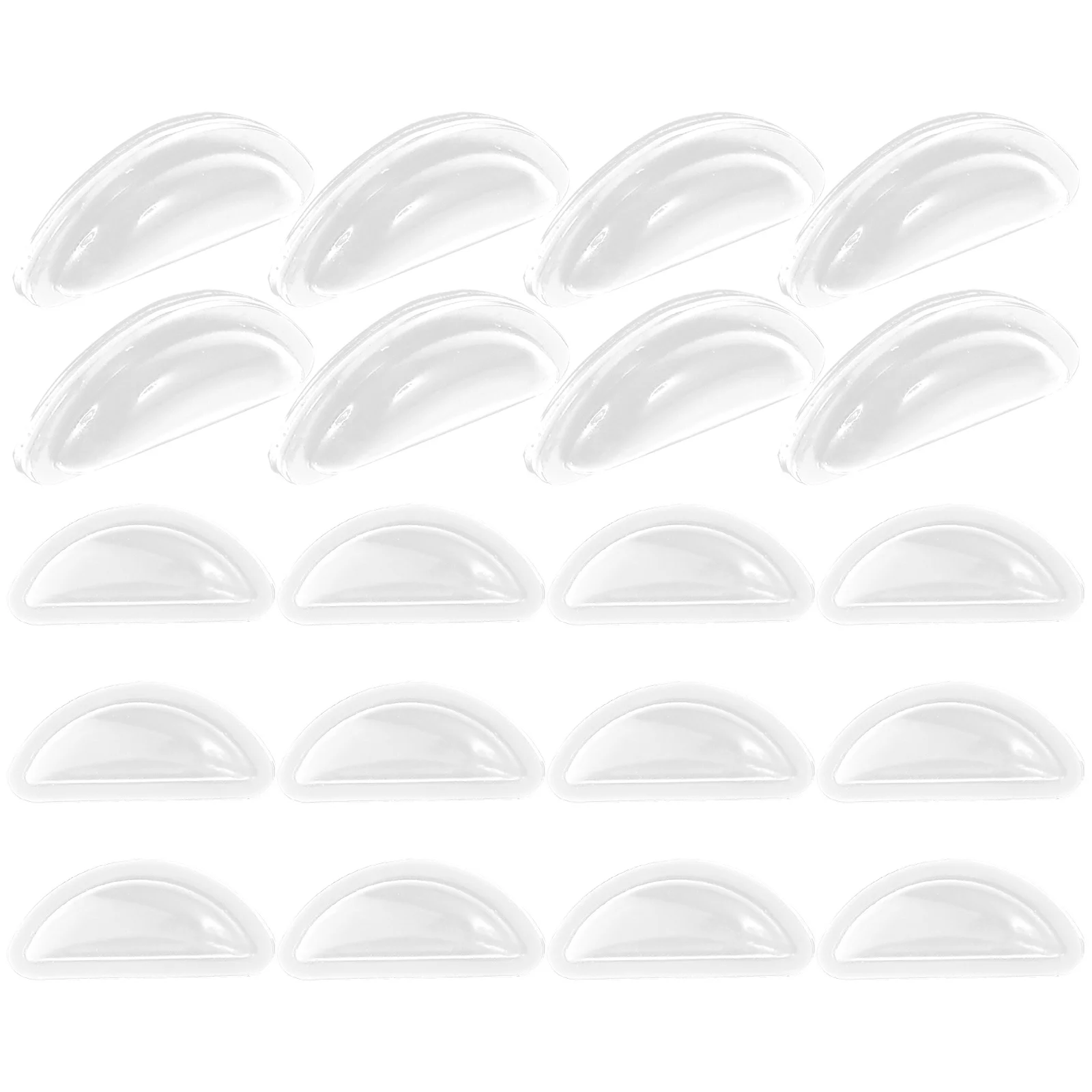 

20pcs Air Nose Pads Silicone Replacement For Eyeglasses No Slip Reusable Glasses Cushion Plastic Frames Sunglasses