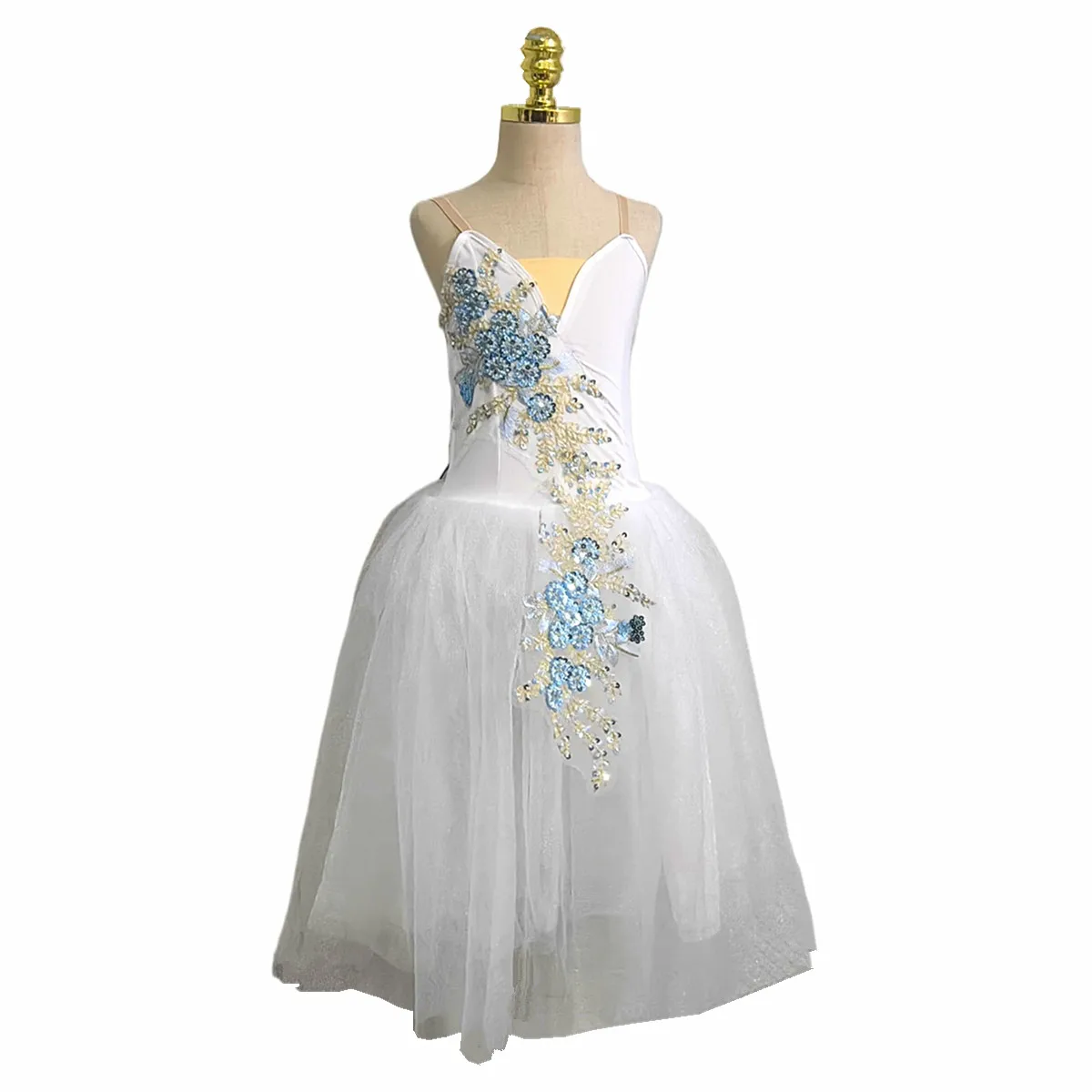 

Girl Women Ballet Costume Performance Ballet Dance Dress Girls Tutu Skirts Dance Wear Long Romantic