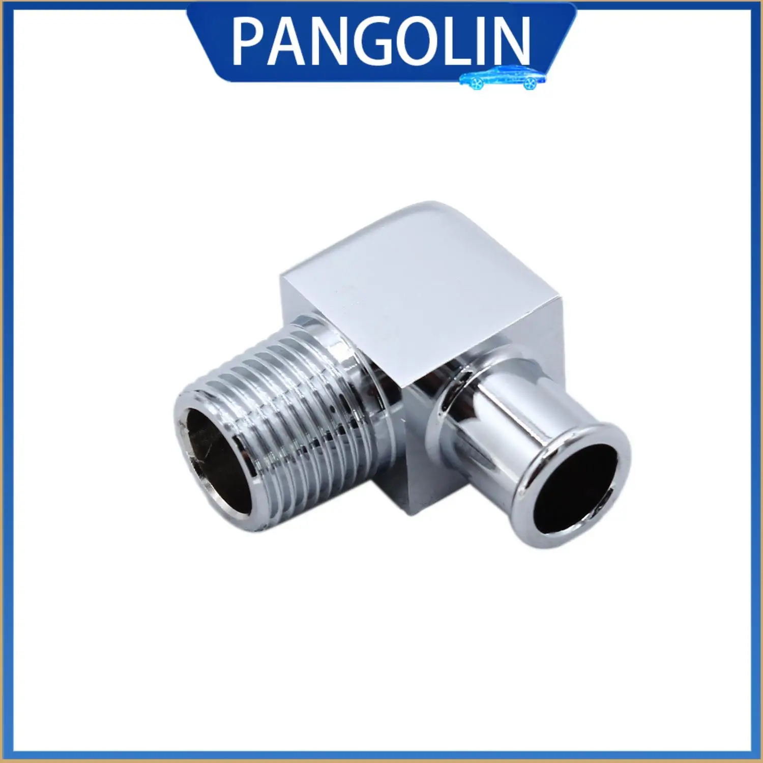 

PANGOLIN 1 шт. 90-градусный шланг нагревателя для шланга Npt 5/8 "1/2" с хромированной заготовкой из алюминия/все 1/2" NPT водяные насосы или впускные коллекторы
