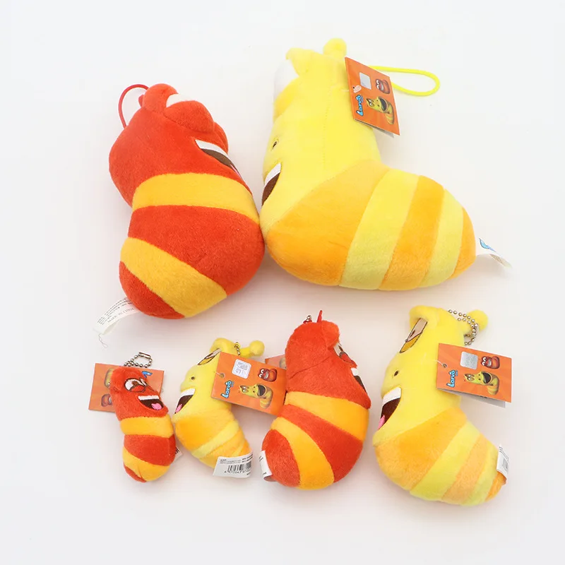 9/17cm anime filme inseto slug criativo larva brinquedo de pelúcia recheado macio dos desenhos animados travesseiro decoração para casa plushie brinquedo menina presente aniversário