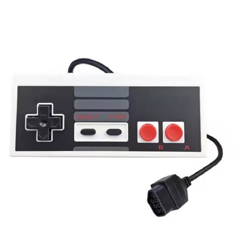 NUOVI CONTROLTI CLASSIC PER PAD DI CONTROLLO DEL CONSOLE DEL SISTEMA NINTENDO NES ADATTA VERSIONE USA/UE