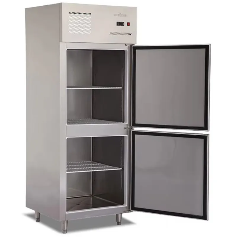 Commercial Restaurants Stainless Steel Single Door Upright Refrigerator and Freezer
