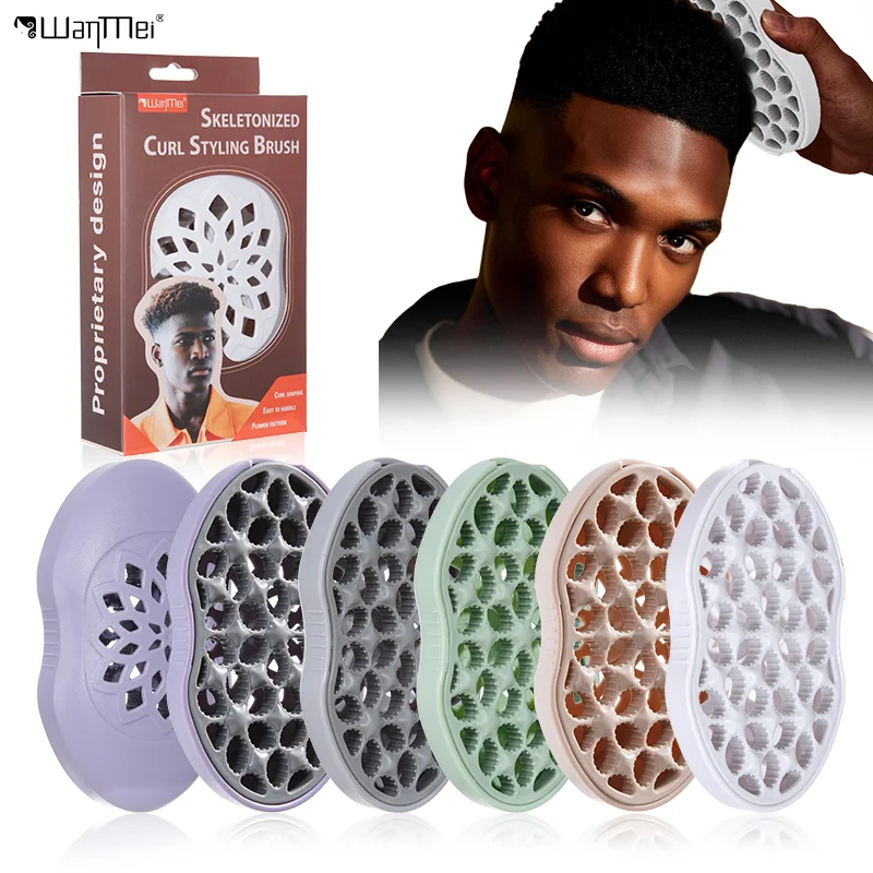 

1 шт., профессиональная щетка для вьющихся африканских волос, волшебная катушка, волна, многоразовая дреды, афро расческа, бигуди, инструмент для укладки волос