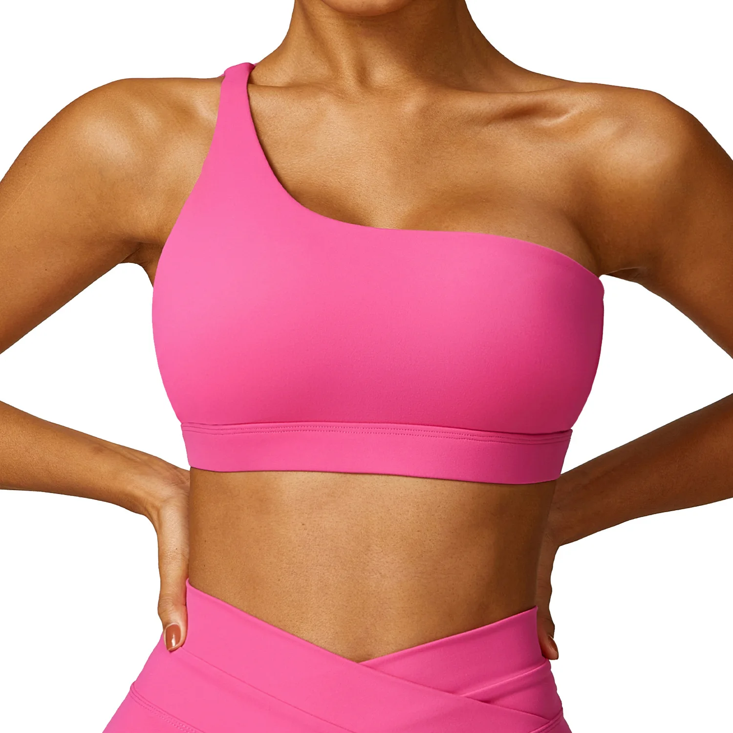 

Women's Shockproof Solid Color Fitness Underwear Sports Underwear Yoga Underwear Gym Push Ups Running Yoga Vest Sports Bra