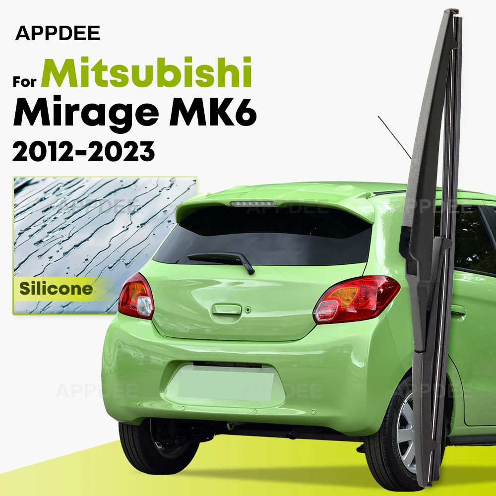 

Силиконовая щетка заднего стеклоочистителя для Mitsubishi Mirage MK6 2012-2023, 12 дюймов, с покрытием, для заднего окна