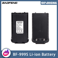 Baofeng Walkie Talkie BF-999S Ⅱ Original Li-ion Battery For BF999S BF-999SPlus BF-999S(2) Two Way Radios Extra Battery 1800mAh