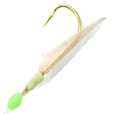 120 st = 20 paket havsfiske levande bete riggar lysande pärlor strängkrok äkta fiskhud makrill havs saltvatten rigg fiskedrag 10 best sales makrillriggar - №10