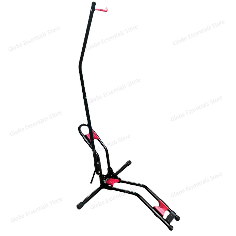 

3-in-1 Insert-Type Bike Stand - Adjustable Vertical Storage, Repair and Display Rack Alloy steel material