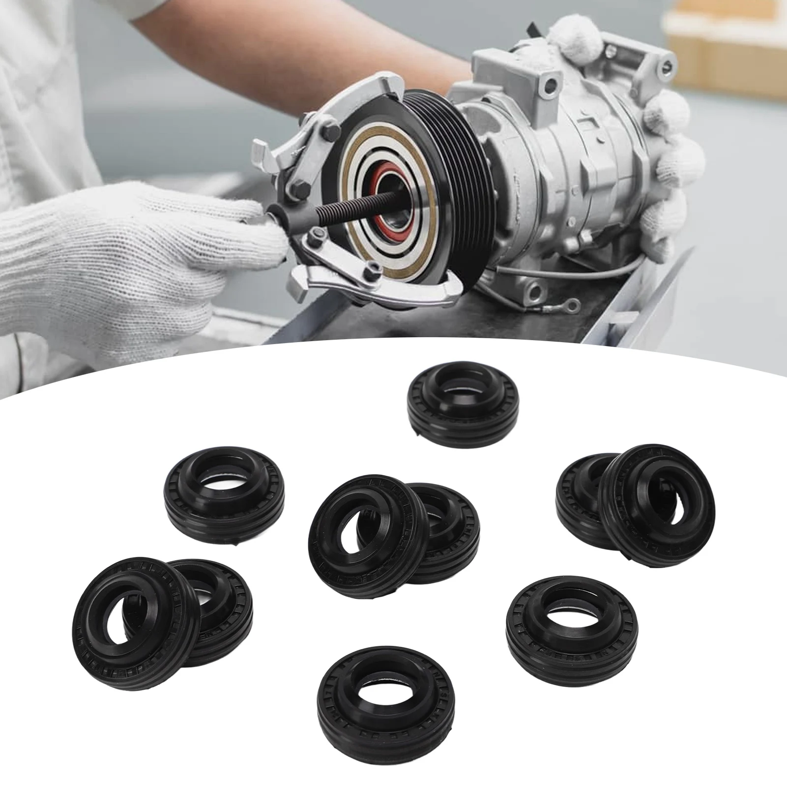 

Комплект масла выходной вала компрессора с губкой компрессора, прочное уплотнение, идеально подходит для компрессора MSC90