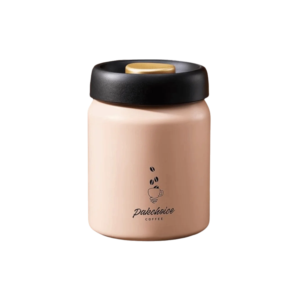 Stainless Steel Vacuum Coffee Container Moisture-Proof Thickened Coffee Bean Storage Rust-proof Keep Fresh Tea Spice Container