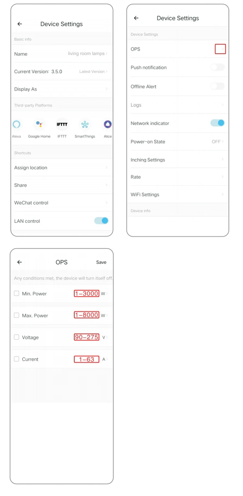 DIY GO Ewelink MCB Smart Home Schutz 1P+N 220V WLAN Smart Schalter Energiezähler kWh-Messung Leistungsschalter Timer Relais – Detail 16