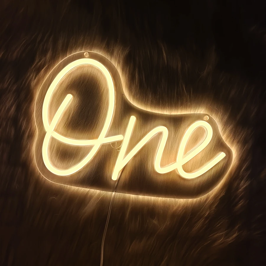 علامة نيون واحدة، مصنوعة يدويًا مع حروف LED بيضاء دافئة، تستخدم في غرفة النوم والمنزل والذكرى السنوية وعيد الحب لافتات الديكور الفنية.