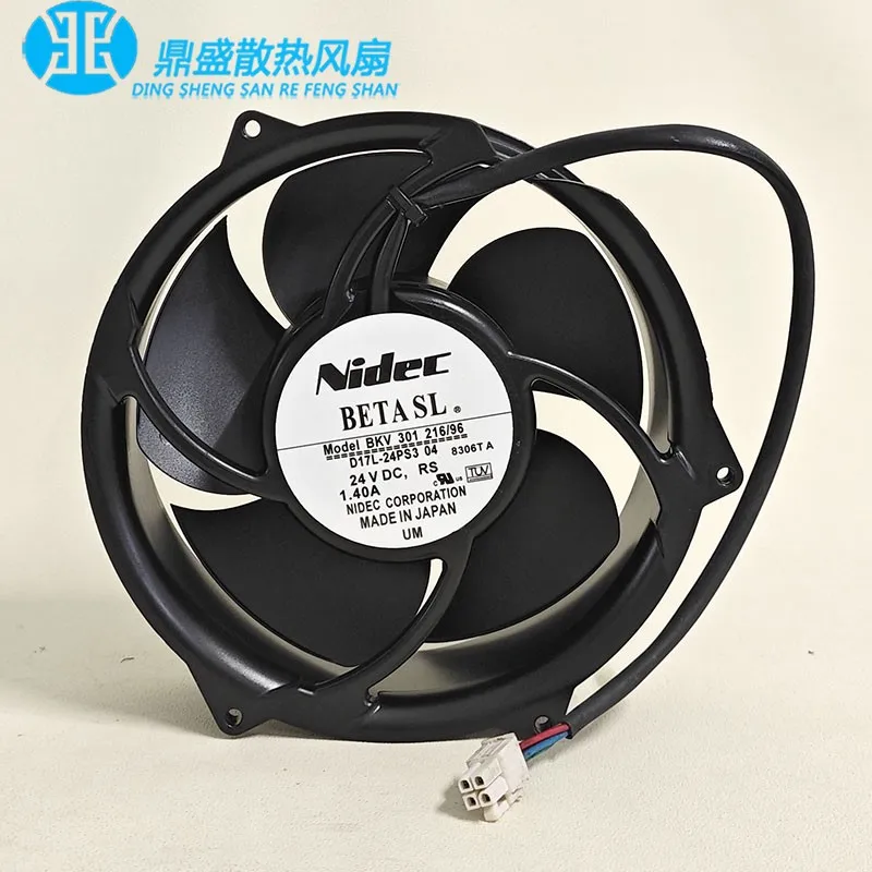 

1 шт. * ОРИГИНАЛ BKV 301 216/96 D17L-24PS3 04 24 В 17251 172*172*51 мм НОВЫЙ ОХЛАЖДАЮЩИЙ ВЕНТИЛЯТОР РАДИАТОР