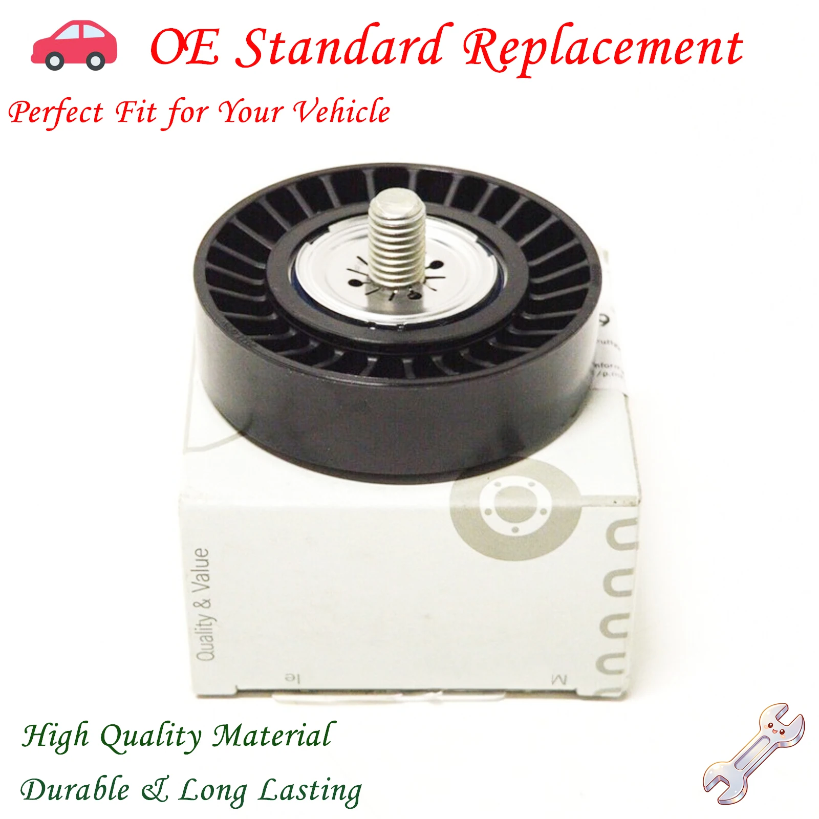 

OEM A1772020019 Drive Belt Idler Pulley Engine Belt Idler Pulley for Mercedes-BenzM177 W205 W213 W463 AMG C63 E63 G63 1772020019