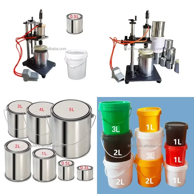 Metal Aluminum Iron Soft Plastic Barrel Cap Sealing Close Gland Cap Sealing Machine Drum Barrel Cap Press