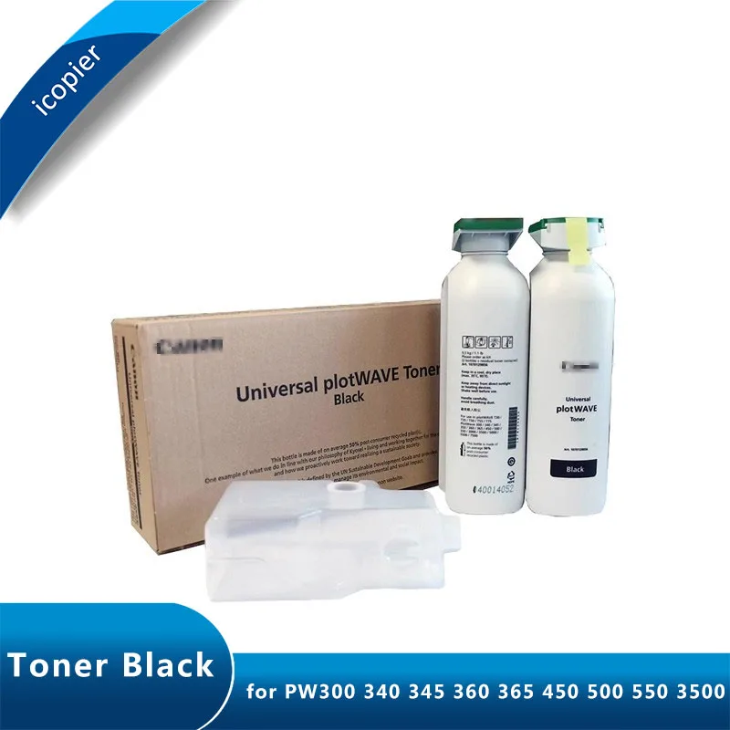 Original New Toner Black for OCE PW300 340 345 360 365 450 500 550 3500