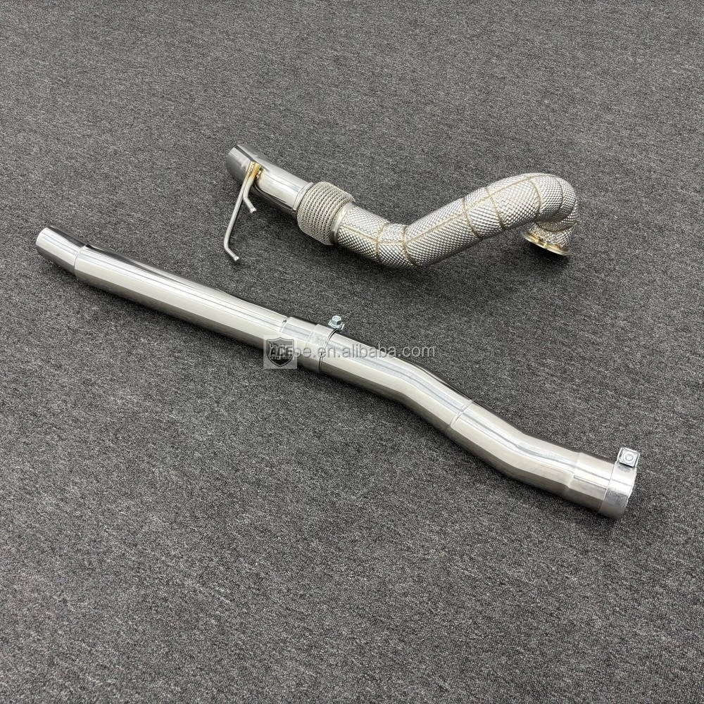ACE Für VW Golf MK7 MK7.5 R 2.0T 2015-2019 Maßgefertigtes Hochleistungs-Edelstahl-Auspuff-Downpipe – Detail 5