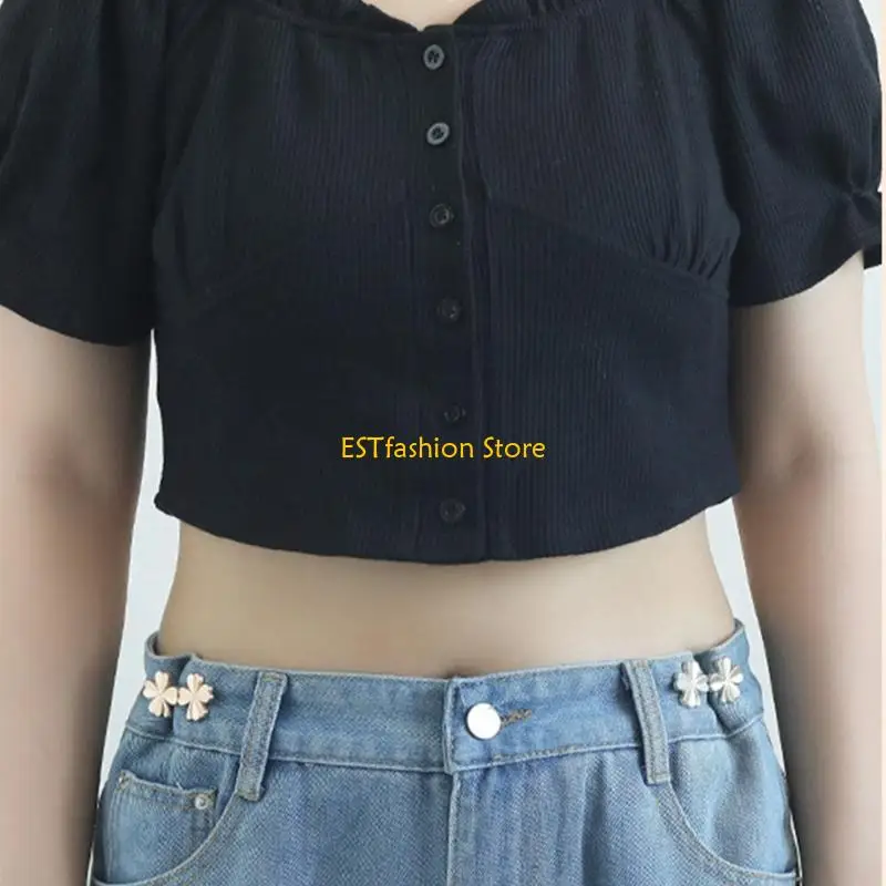 

Y5gc талия затянуть булавку броши для брюк с антизабельными пряжками джинсы джинсы талия аксессуары для женских аксессуаров для