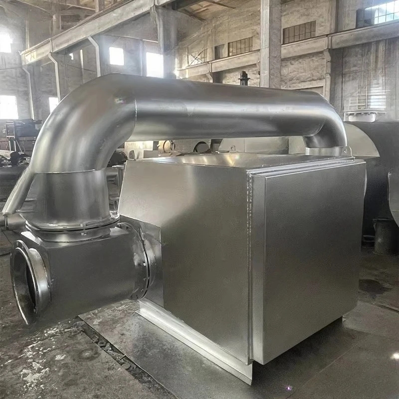 زعانف أنبوبي تبريد الهواء مبادل حراري غاز العادم استعادة الحرارة لمجموعة المولدات التوربينية الهيدروليكية