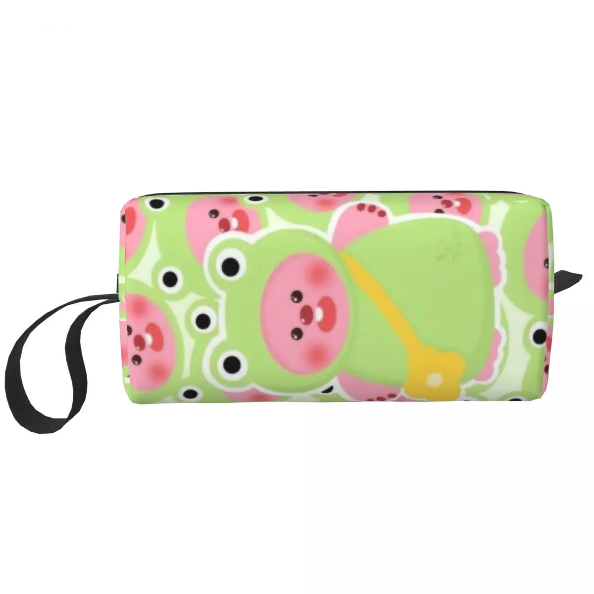 Kawaii Loopy Cartoon Beaver Large Makeup Bag Zipper Pouch Travel Cosmetic Bags Cute Organizer for Women