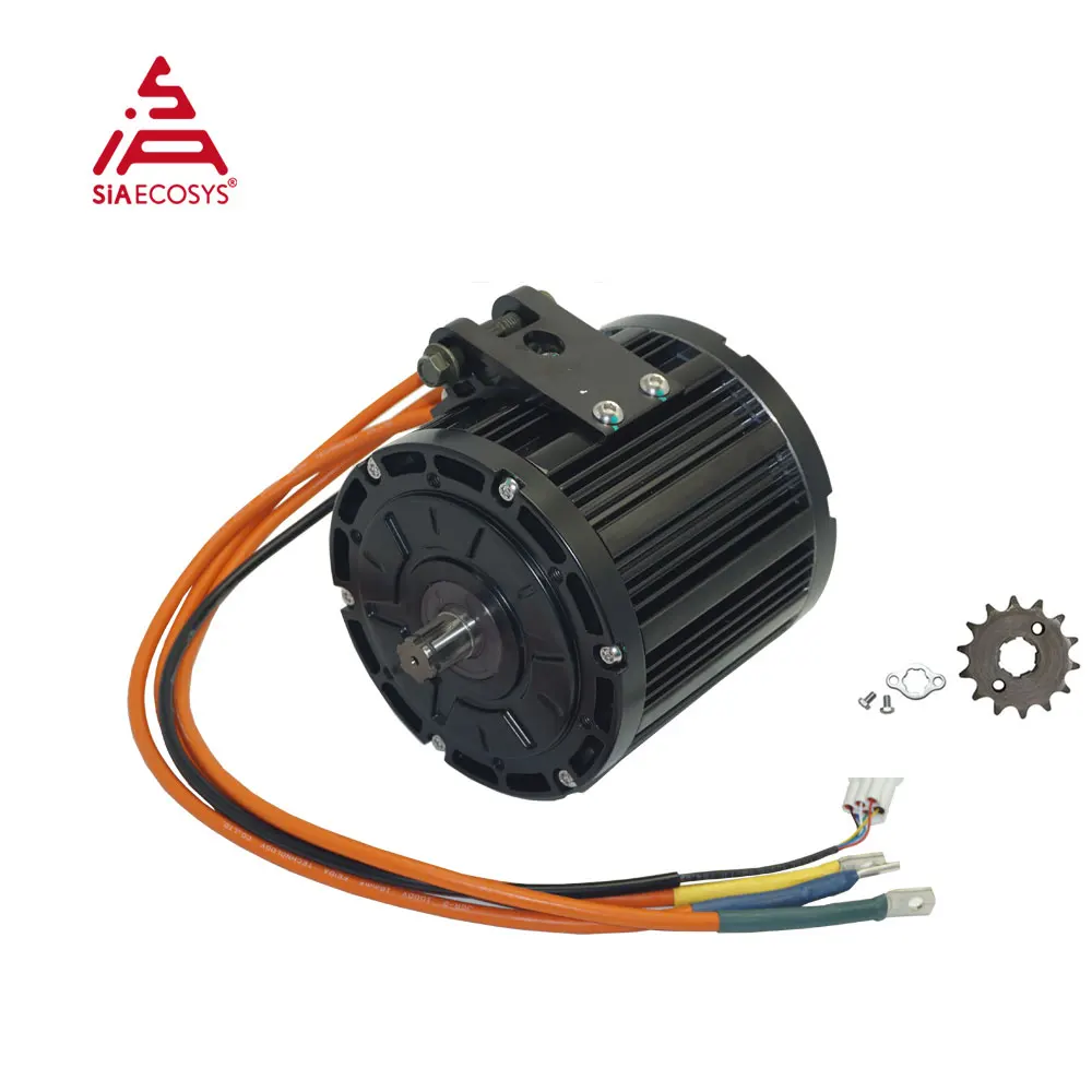 محرك QSMOTOR 3000 وات V1 عالي الجودة دراجة ترابية كهربائية عزم دوران عالي QS138 70H PMSM محرك ثلاثي الطور