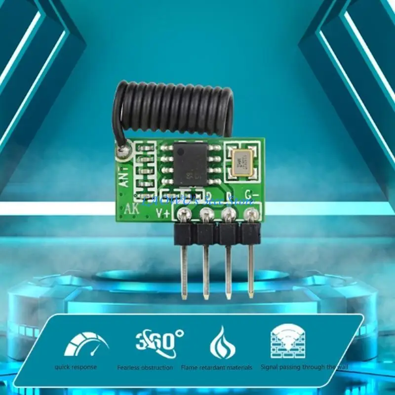 Y8AD Módulo receptor sem fio super -heterodina